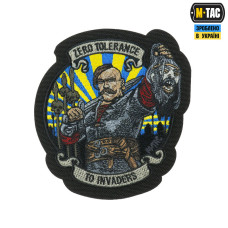 M-Tac нашивка Zero Tolerance (вышивка) Black