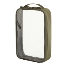 M-Tac органайзер утилитарный прозрачный Elite Large (30х19 см) Ranger Green