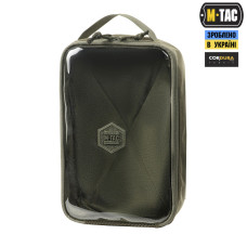 M-Tac органайзер утилитарный прозрачный Elite Large Gen.II Ranger Green