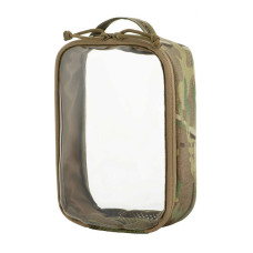 M-Tac органайзер утилитарный прозрачный Elite Small (22х14 см) Multicam