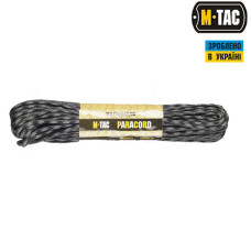 M-Tac паракорд 550 type III Black/Grey 30м