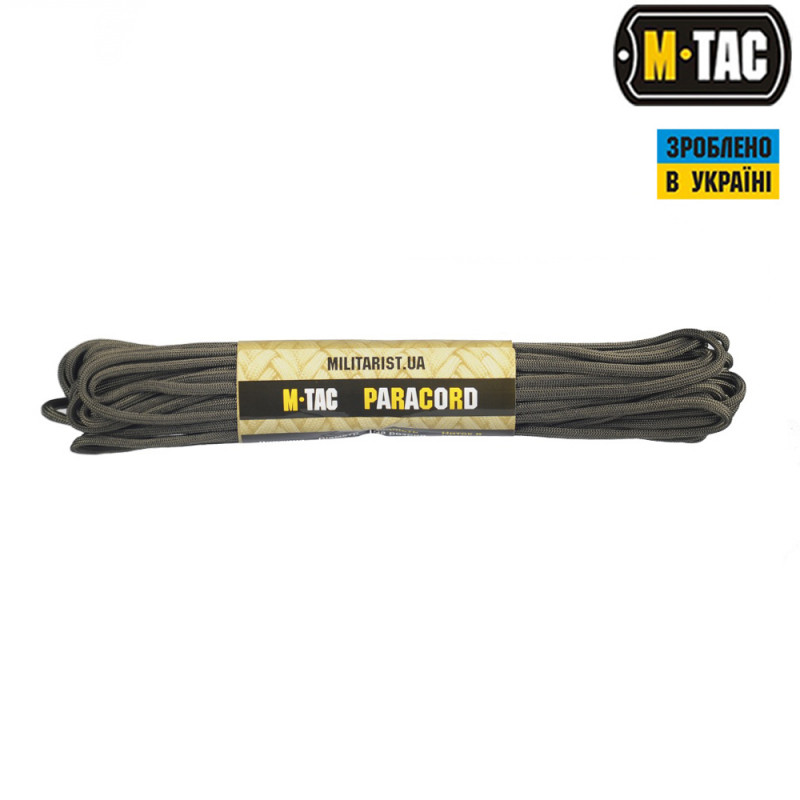 M-Tac паракорд 550 type III OD Green 15м