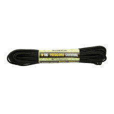 M-Tac паракорд Survival Black 15м