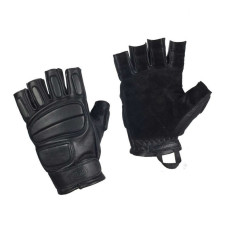 M-Tac перчатки беспалые кожаные Assault Tactical Mk.1 Black