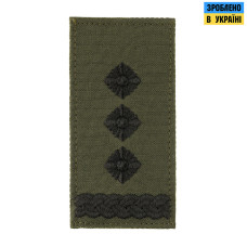 M-Tac погон МО Полковник на липучке олива