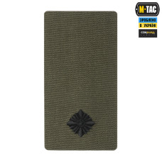 M-Tac погон на липучке Младший лейтенант (вишивка) Ranger Green