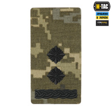 M-Tac погон на липучці Підполковник (вишивка) MM14