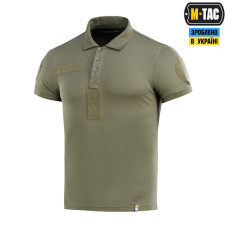 M-Tac поло НГУ со светоотражающей надписью 65/35 Army Olive