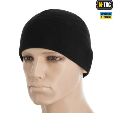M-Tac шапка Watch Cap Elite флис Windblock 295 Black