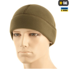 M-Tac шапка Watch Cap Premium (плоский шов) флис (343г/м2) Dark Olive