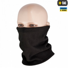 M-Tac шарф-труба Elite короткий с затяжкой флис (270г/м2) Black