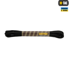 M-Tac шнурки паракорд черные