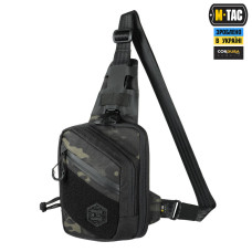 M-Tac сумка Sling Pistol Bag Elite Hex с липучкой Multicam Black/Black
