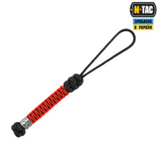 M-Tac темляк Scandinavian ВОЛЯ Silver Black&Red