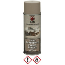 Маскирующая краска спрей в баллоне Army Spray Paint, mat, 400 ml DESERT Дезерт 3-колор