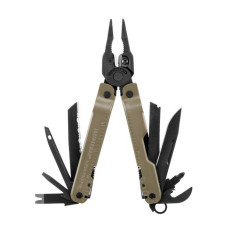 Мультиінструмент Leatherman "Super Tool 300M Black/Coyote" (нейлоновий чохол, картонна коробка)