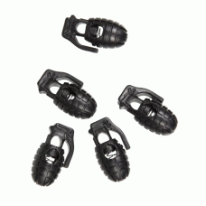 Набор стопперов для молнии/темляка CORD STOPPER PINEAPPLE Black