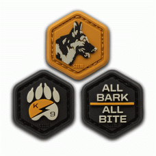 Набір патчів 5.11 K9 Hex Patch (Old Gold), 5.11 ®