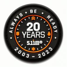 Нашивка 5.11 20th Anniversary Patch EMEA (Multi), 5.11 ®