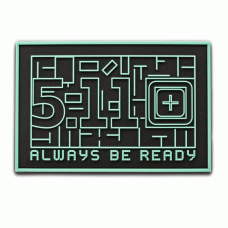 Нашивка 5.11 Overwatch Patch (Black), 5.11 ®