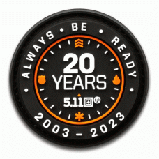 Нашивка 5.11 Tactical 20th Anniversary Patch EMEA