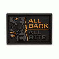 Нашивка 5.11 Tactical All Bark Zoom Patch