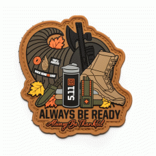 Нашивка 5.11 Tactical Always Be Thankful Patch