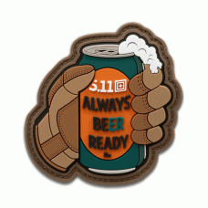 Нашивка 5.11 Tactical Always Beer Ready Patch