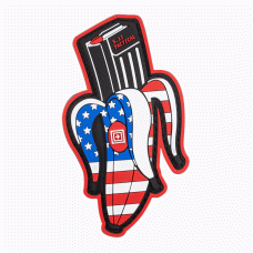 Нашивка 5.11 Tactical Banana Clip USA Patch Multi