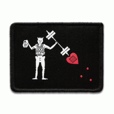 Нашивка 5.11 Tactical Black Beards Workout Patch