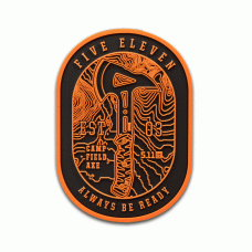Нашивка 5.11 Tactical Camp Field Axe Patch (Orange)