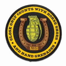 Нашивка 5.11 Tactical Close Only Counts Patch