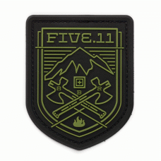 Нашивка 5.11 Tactical Cross Axe Mountain Patch