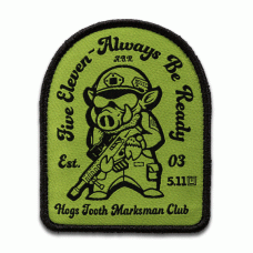 Нашивка 5.11 Tactical Hog Hunter Patch