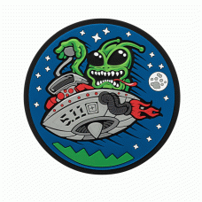Нашивка 5.11 Tactical Hotrod Alien Patch