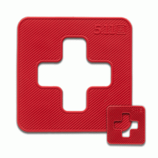 Нашивка 5.11 Tactical Med Cross Patch Cherry Bomb
