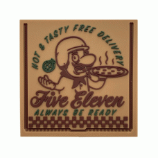 Нашивка 5.11 Tactical Pizza Box Patch Brown