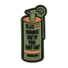 Нашивка 5.11 Tactical Smoke Em Patch, GREEN