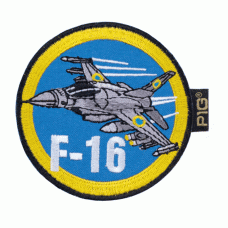 Нашивка на липучці "F-16"