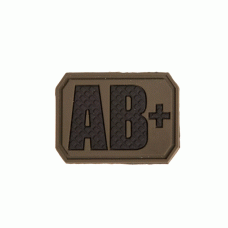 Нашивка на липучці Sturm Mil-Tec Blood Type Patch AB Positive PVC 3D (Olive), Sturm Mil-Tec®