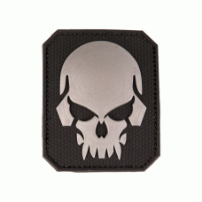 Нашивка на липучке Sturm Mil-Tec Skull Patch PVC 3D (Large) Black