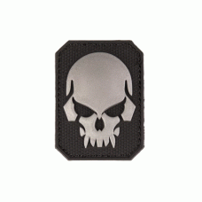 Нашивка на липучке Sturm Mil-Tec Skull Patch PVC 3D (Small) Black