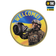 Нашивка NLAW says Welcome PVC