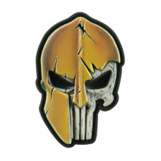 Нашивка Punisher Sparta PVC мідний