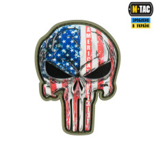 M-Tac нашивка Punisher USA, Зроблено в Україні