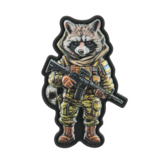 Нашивка Raccoon UA PVC