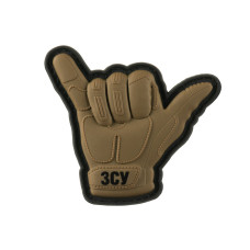 Нашивка Shaka PVC Coyote