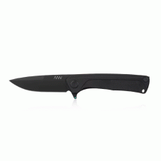 Ніж складний ANV Knives Z100 (DLC, Liner lock, G10 Black, Plain edge)