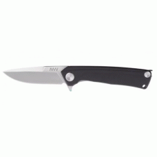 Ніж складний ANV Knives Z100 (Liner lock, G10 Black, Plain edge)