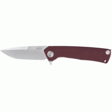 Ніж складний ANV Knives Z100 (Liner lock, G10 Red, Plain edge)